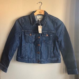 Madewell Shrunken Stretch denim jacket